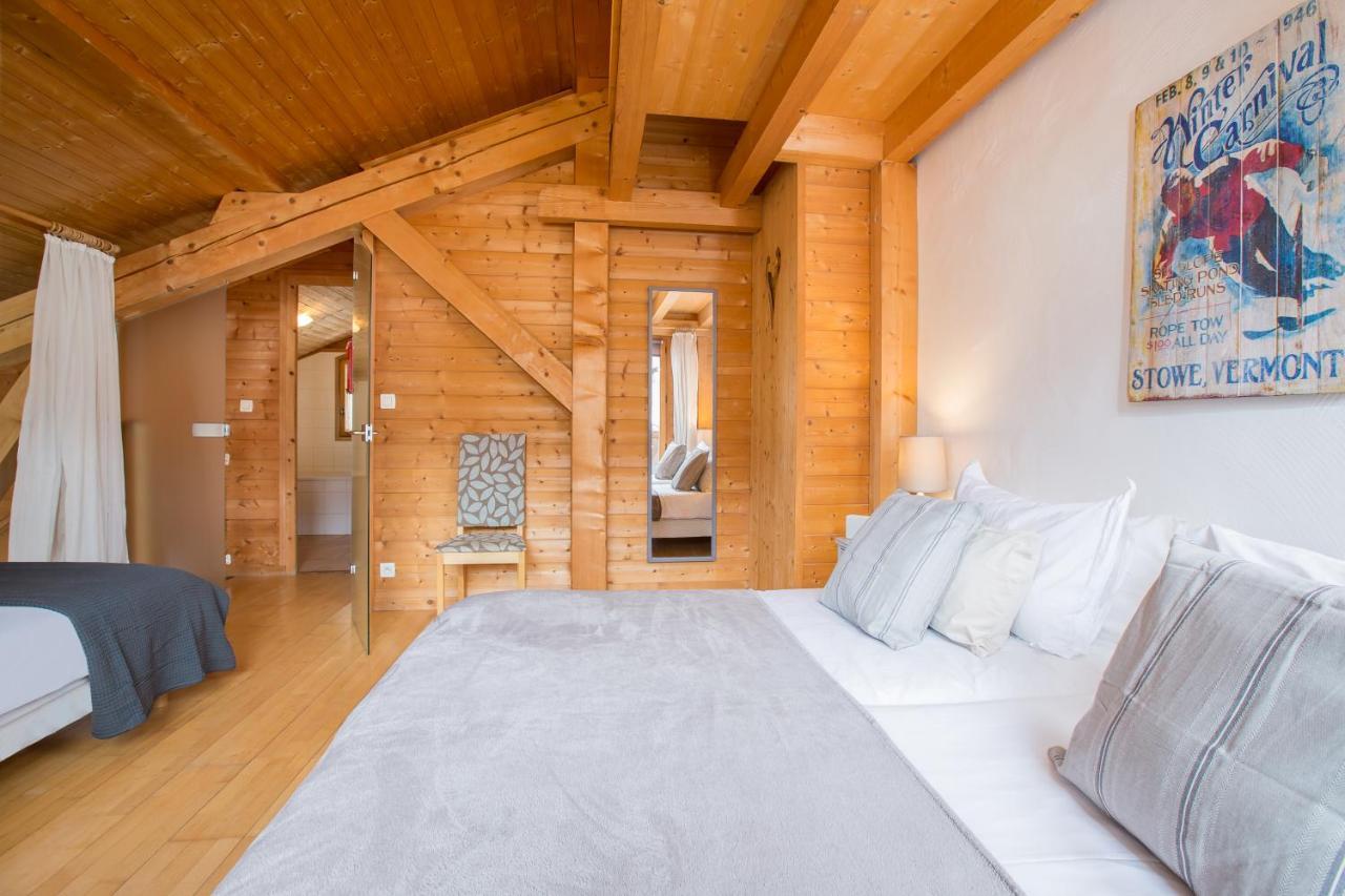 Chalet Muguet Gauche With Hot Tub Sleeps 10 Central Morzine Exterior foto